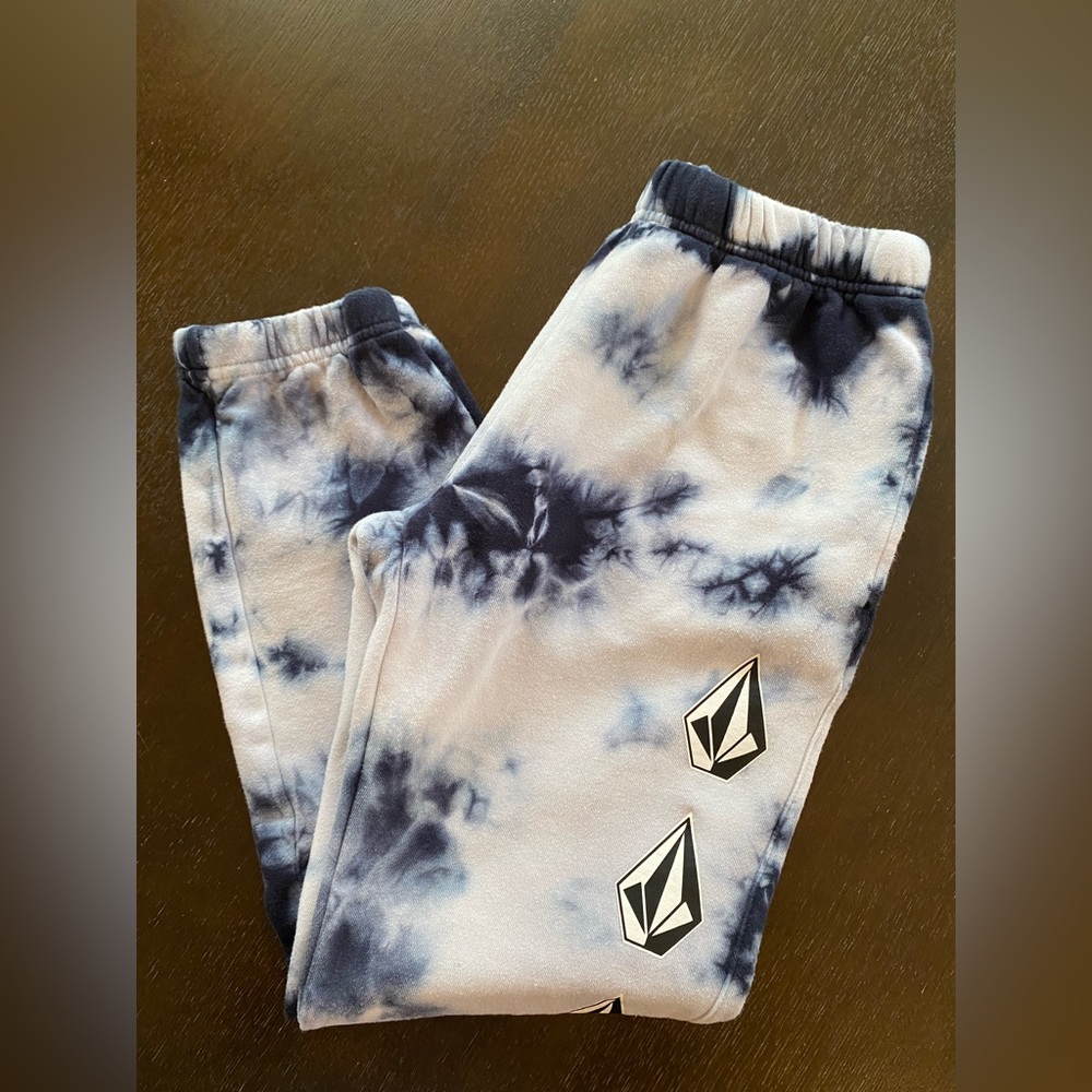 Volcom Kids' Iconic Stone Tie Dye Sweatpants